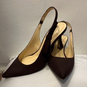 Jessica Simpson Suede Slingback Heels
